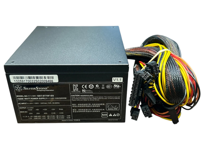 Silverstone 700W Single +12V Rail ATX 12V v2.3 80 Plus Certified Active PFC PSU-2