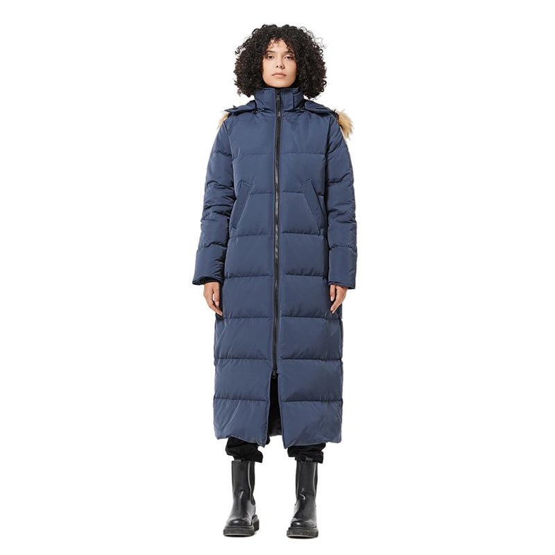 Fitouch Women's Waukee Long Down Coat Parka Jacket | 750+ Fill Power | Full-Length-26