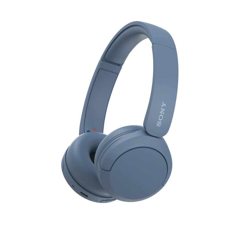 Sony WH-CH520 Wireless Headphones Bluetooth On-Ear Headset with Microphone and up to 50 Hours Battery Life with Quick Charging, Black