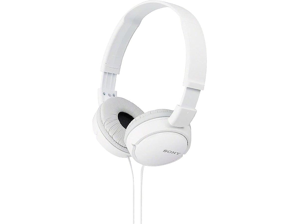 Sony ZX Series Wired On-Ear Headphones, Black MDR-ZX110