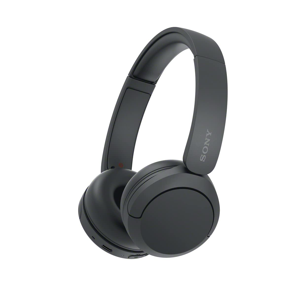 Sony WH-CH520 Wireless Headphones Bluetooth On-Ear Headset with Microphone and up to 50 Hours Battery Life with Quick Charging, Blue