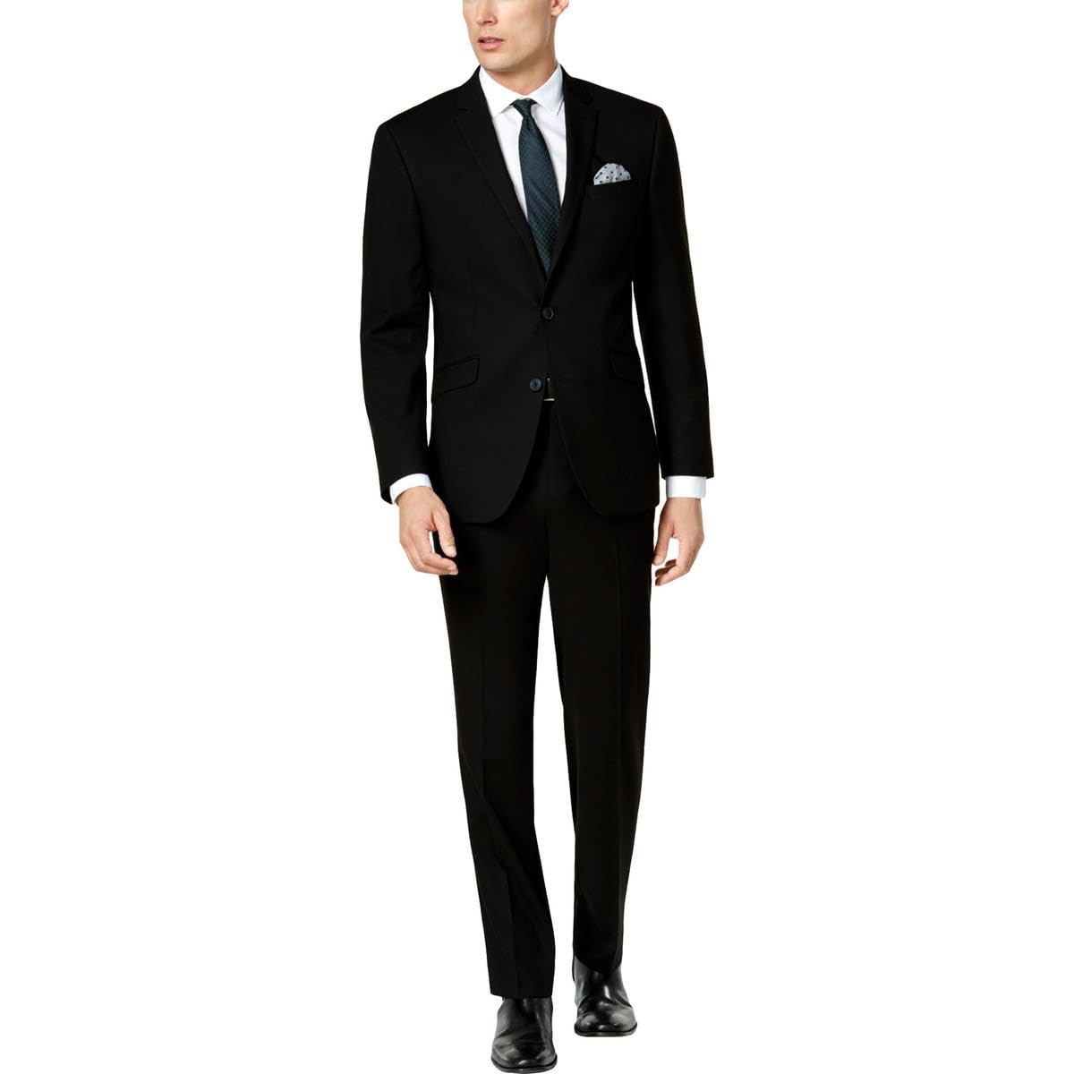 Kenneth Cole Mens Performance Fabric Slim Fit Suit-7