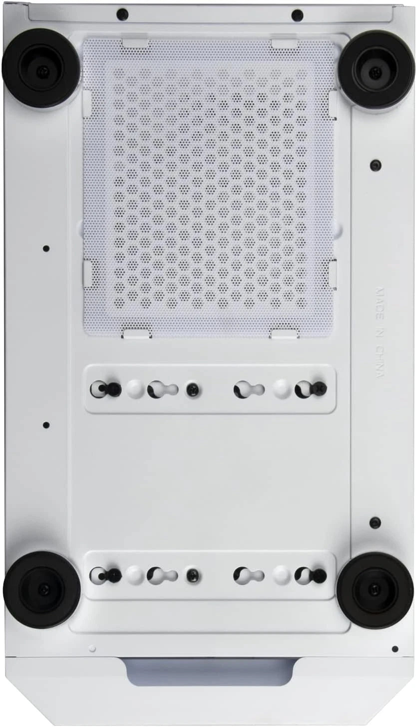 SilverStone FARA H1M PRO White Micro-ATX Tower case W/ Glass and Three ARGB Fans-3