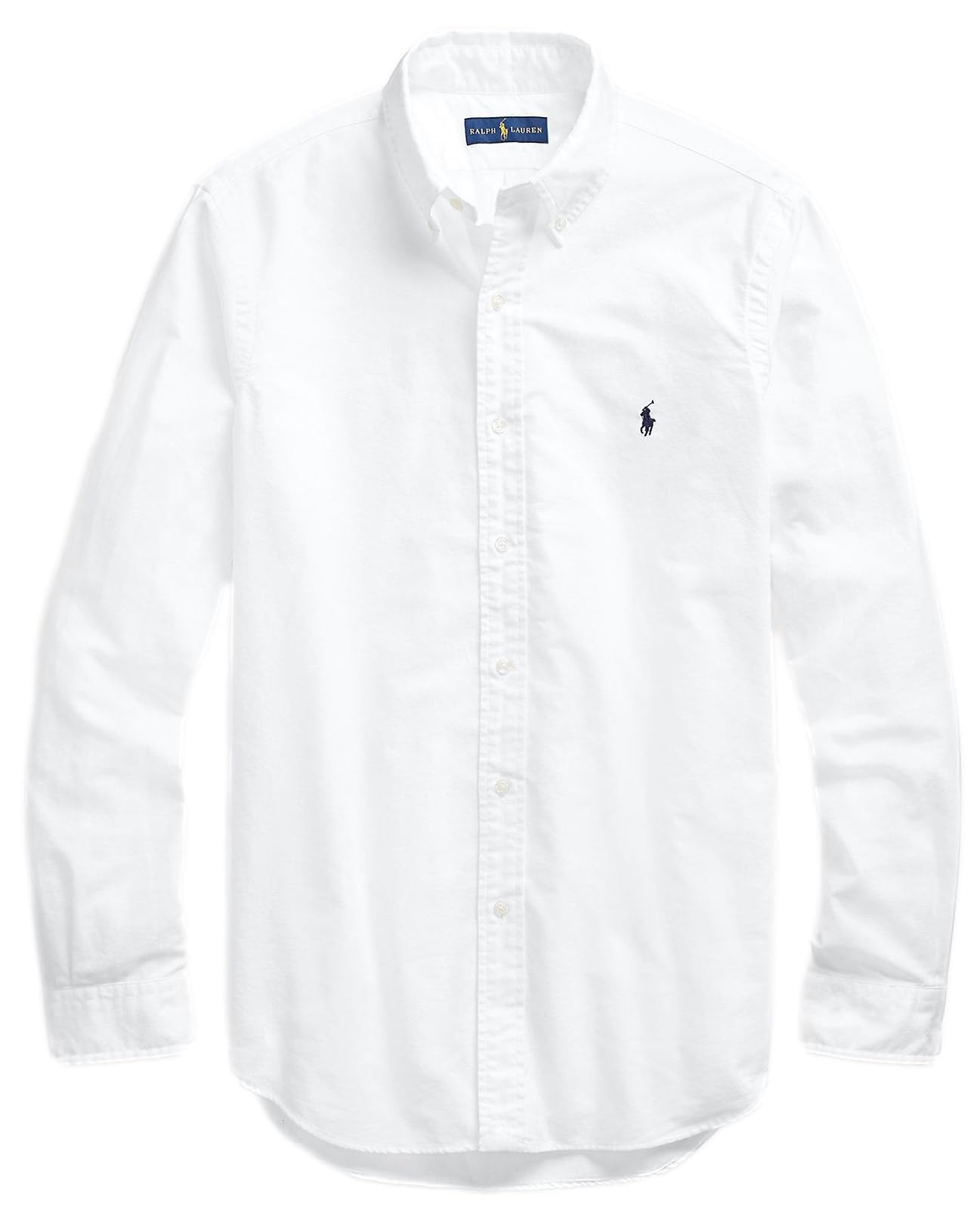 POLO RALPH LAUREN Men's Classic Oxford Long Sleeve Sport Shirt-48