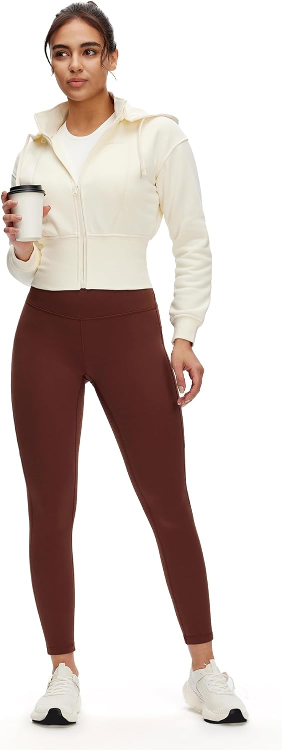 NANJI High Waisted Leggings with Pockets for Women - Buttery Soft, Stretch Yoga Pants, Squat Proof Casual Workout Leggings