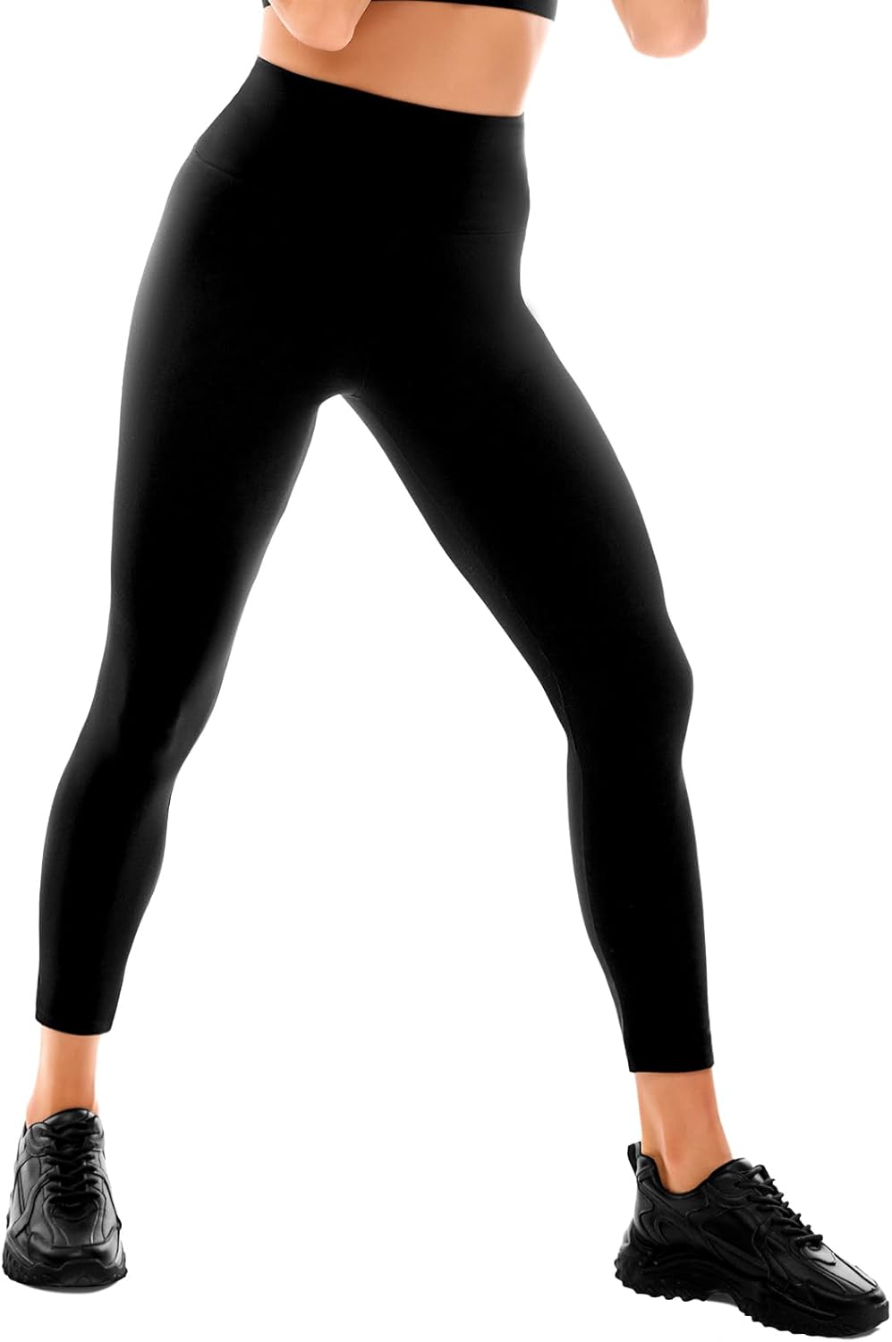 CADITEX Leggings for Women, No See Through High Waisted Workout Yoga Leggings for Women