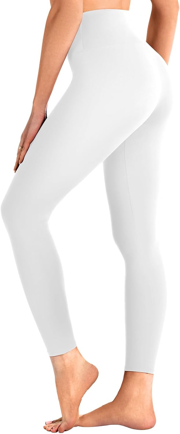 CADITEX Leggings for Women, No See Through High Waisted Workout Yoga Leggings for Women
