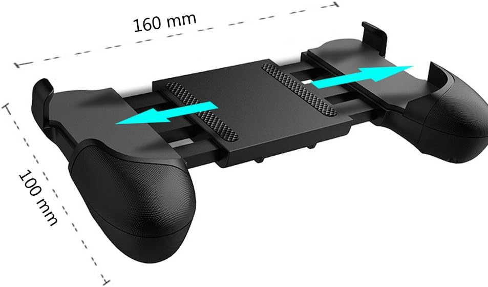 Universal Mobile Game Joystick Spiral Mini Joystick Game Handle Grip Controller Rocker Joypad Foldable Stand Holder for Cellphones (Handle Holder)