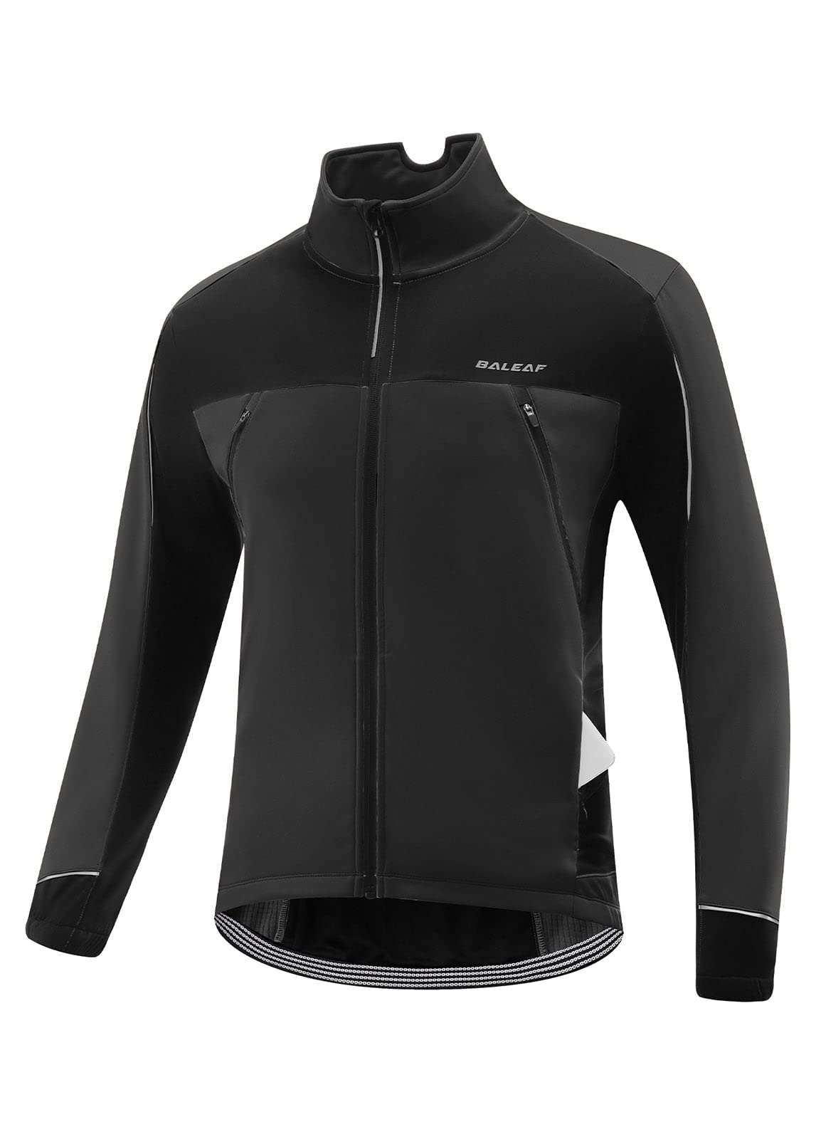 baleaf Men's Winter Jacket Windproof Softshell Thermal Warm Pockets Cycling Running Mountain Biking Cold Weather Gear-11