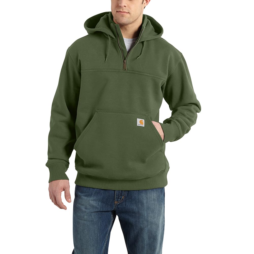 Carhartt mens Rain Defender Loose Fit Heavyweight Quarter-zip Sweatshirt-21