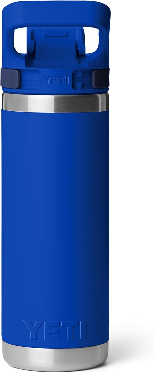 YETI Rambler 18 oz Leakproof Bottle with Flip Chug Cap, Royal Blue