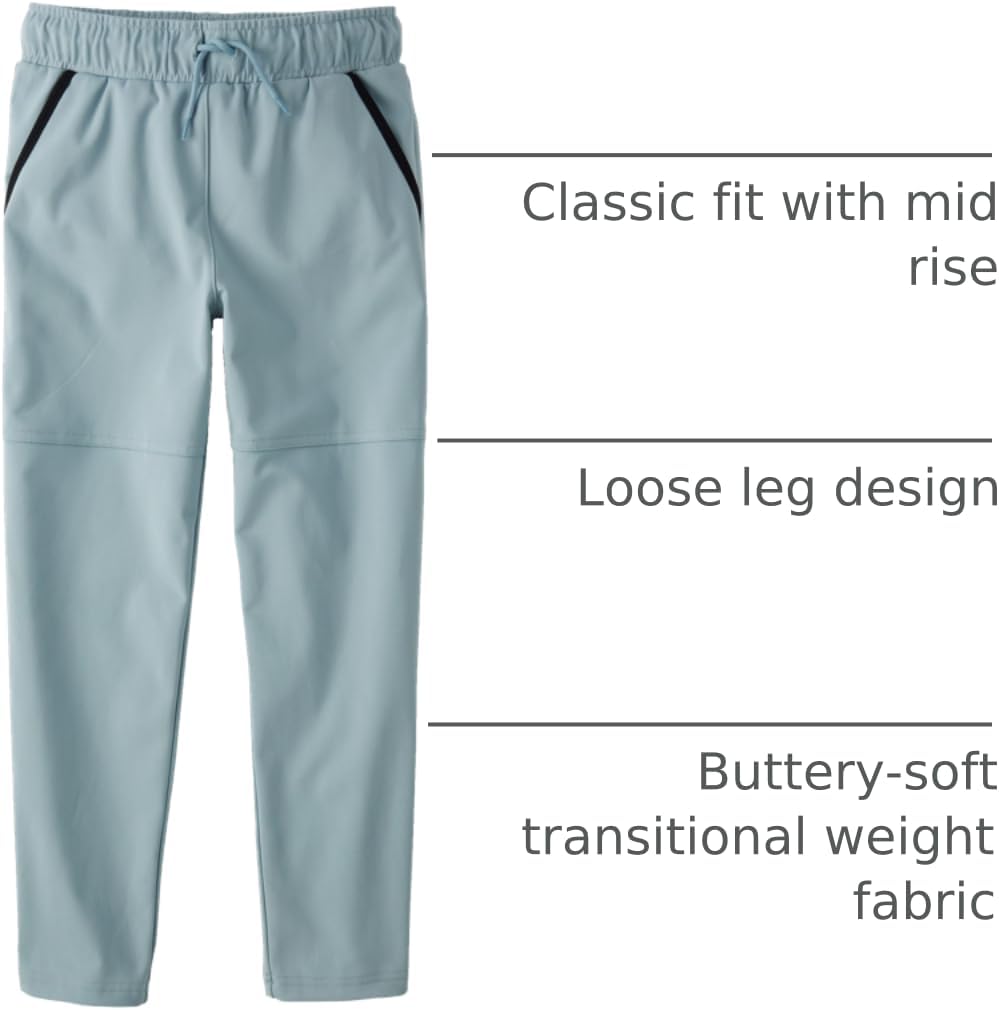 The Children's Place Boys Soft Tech Pull on Jogger Pants