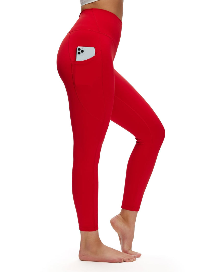 NANJI High Waisted Leggings with Pockets for Women - Buttery Soft, Stretch Yoga Pants, Squat Proof Casual Workout Leggings