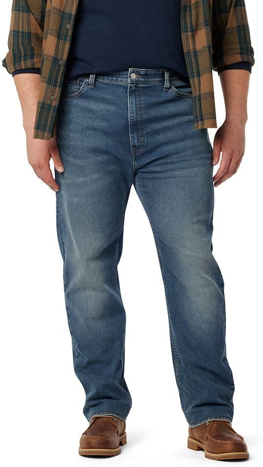 Levi Strauss Signature Gold Men's Regular Fit Flex Jean Pants-52