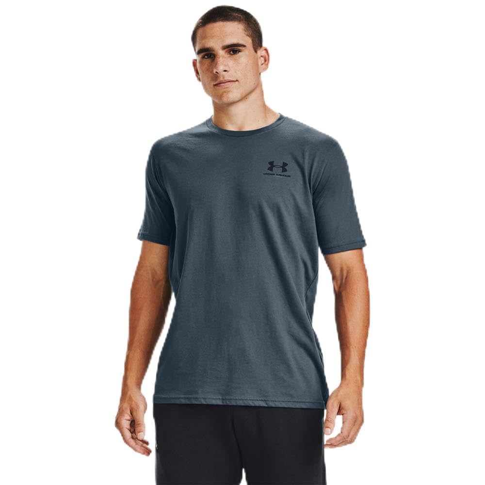 Under Armour Men's Sportstyle Left Chest Short Sleeve T-Shirt-43