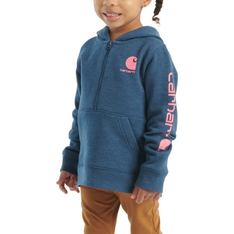 Carhartt Kid's CA6273 Long-Sleeve Half-Zip Sweatshirt - Boys-77