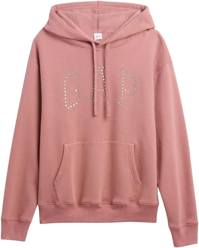GAP Women's Logo Hoodie Hooded Pull-on Sweatshirt-58