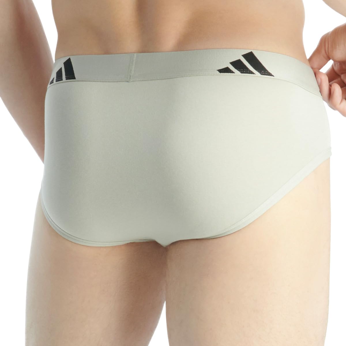 adidas mens Performance Stretch Cotton Brief Underwear (3-pack) Designed for Active Comfort and All Day Wear.-71