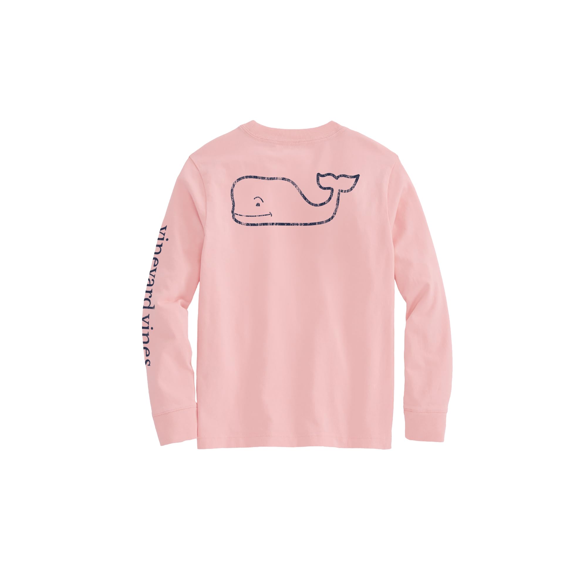 vineyard vines Boys Long Sleeve Vintage Whale Pocket T-Shirt