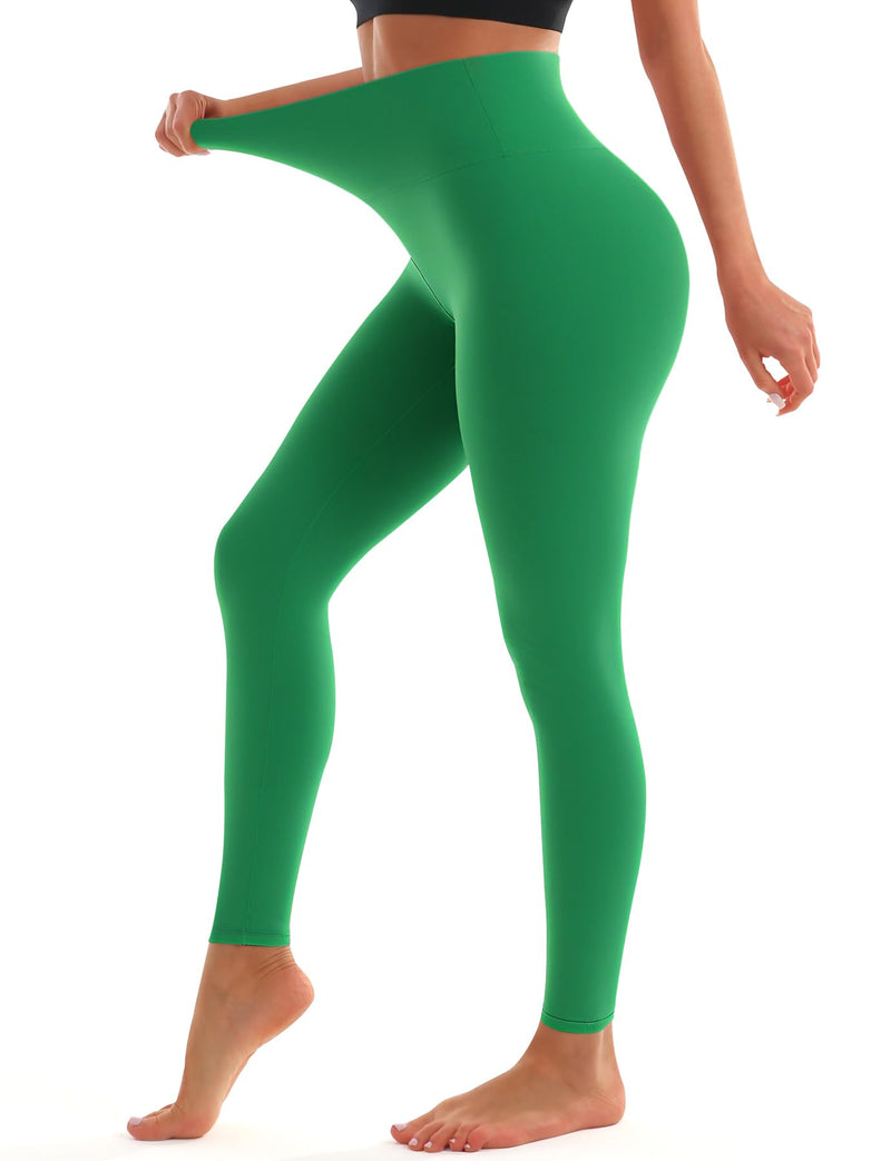 Blue Breath Leggings for Women - High Waisted Yoga Pants Tummy Control Full Length Buttery Soft for Workout Athletic