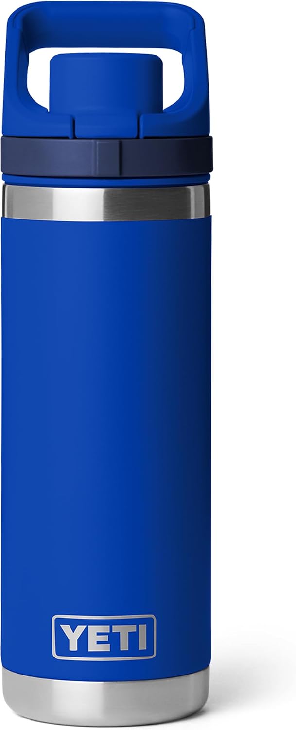 YETI Rambler 18 oz Leakproof Bottle with Flip Chug Cap, Royal Blue