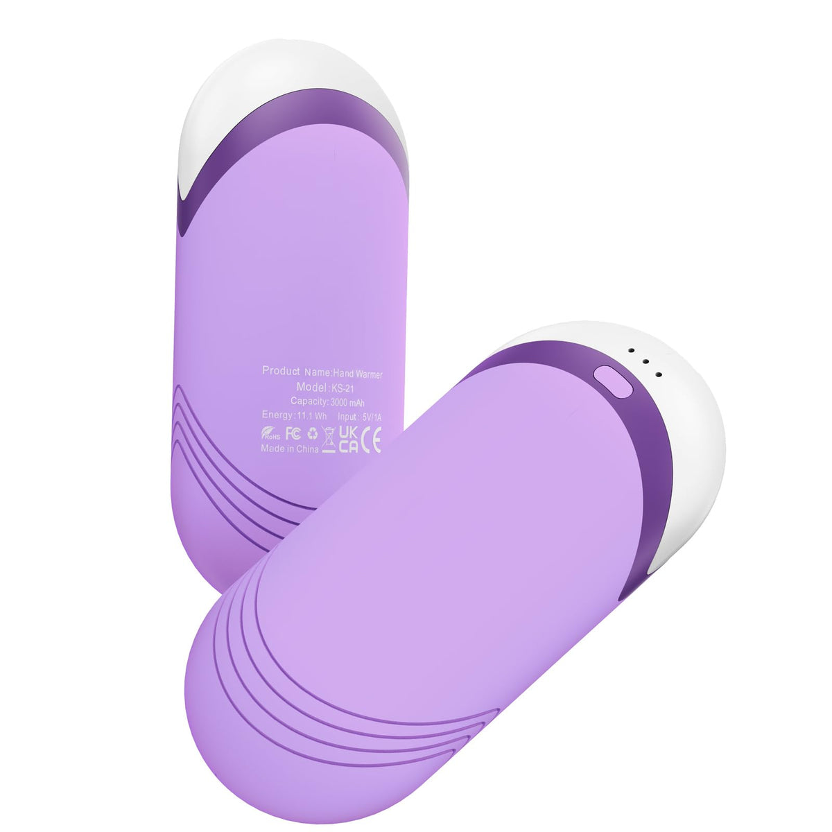 Karecel Rechargeable Hand Warmers 2 Pack with Thermal Silicone, Full Warmth