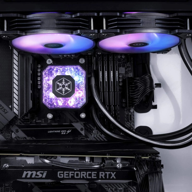 SilverStone IceGem 240P 240mm AIO Liquid Cooler for AM5 & Threadripper TR5 / SP6-4