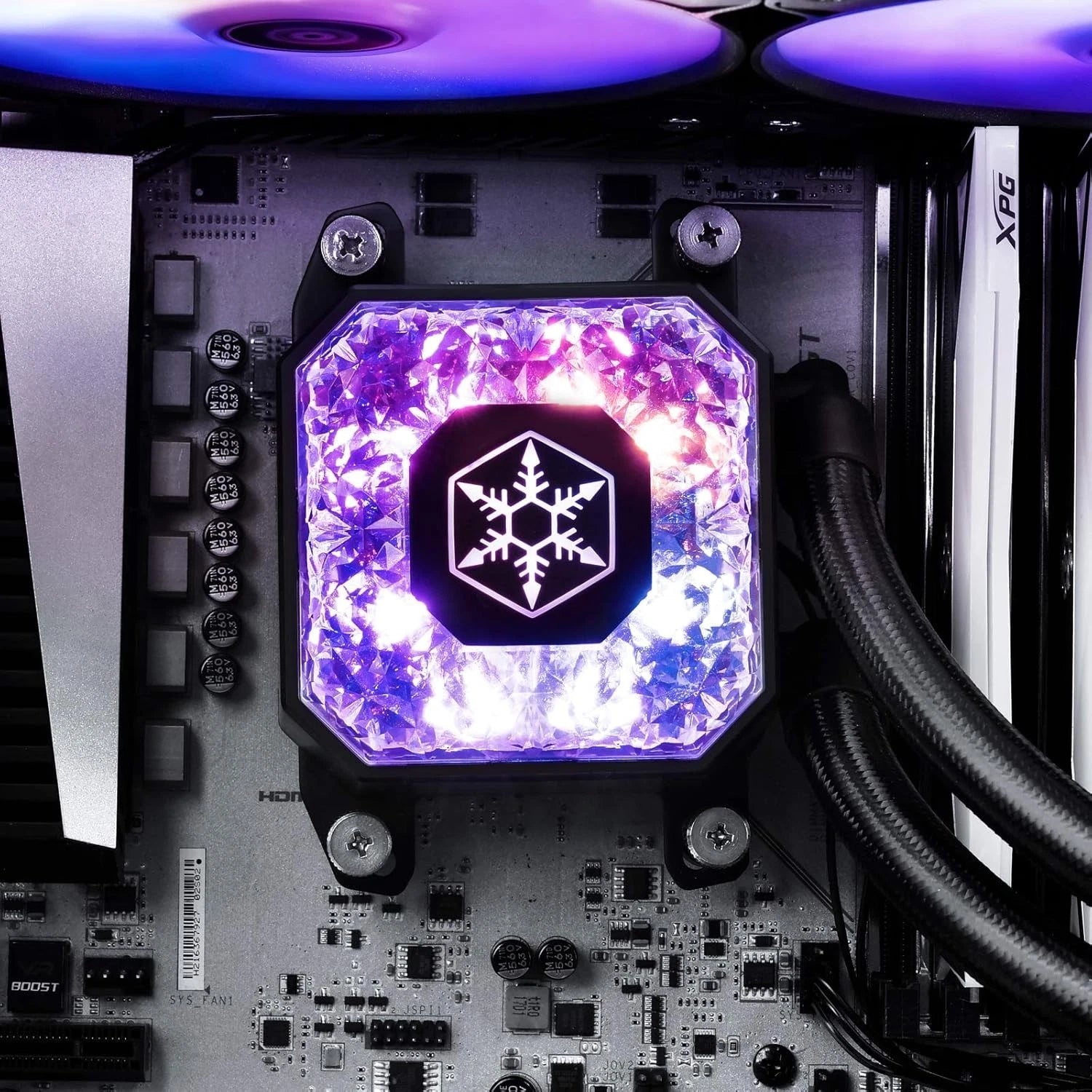SilverStone IceGem 240P 240mm AIO Liquid Cooler for AM5 & Threadripper TR5 / SP6-5