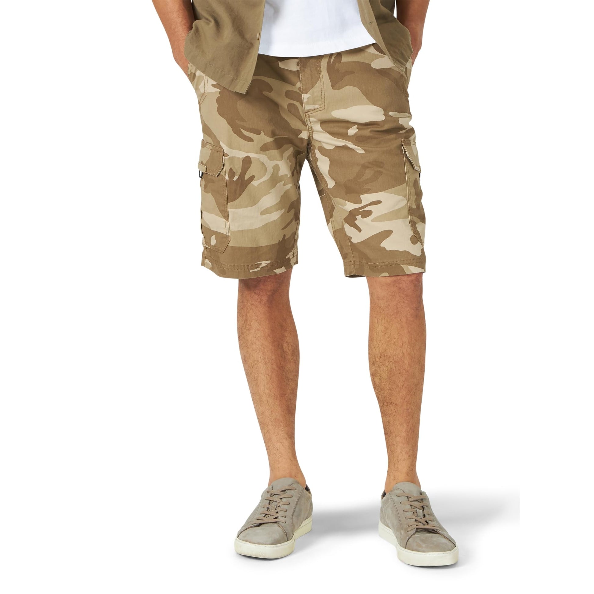 Lee Men's Big and Tall New Belted Wyoming Cargo Short
