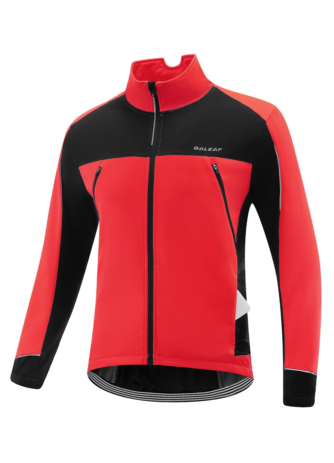 baleaf Men's Winter Jacket Windproof Softshell Thermal Warm Pockets Cycling Running Mountain Biking Cold Weather Gear-8