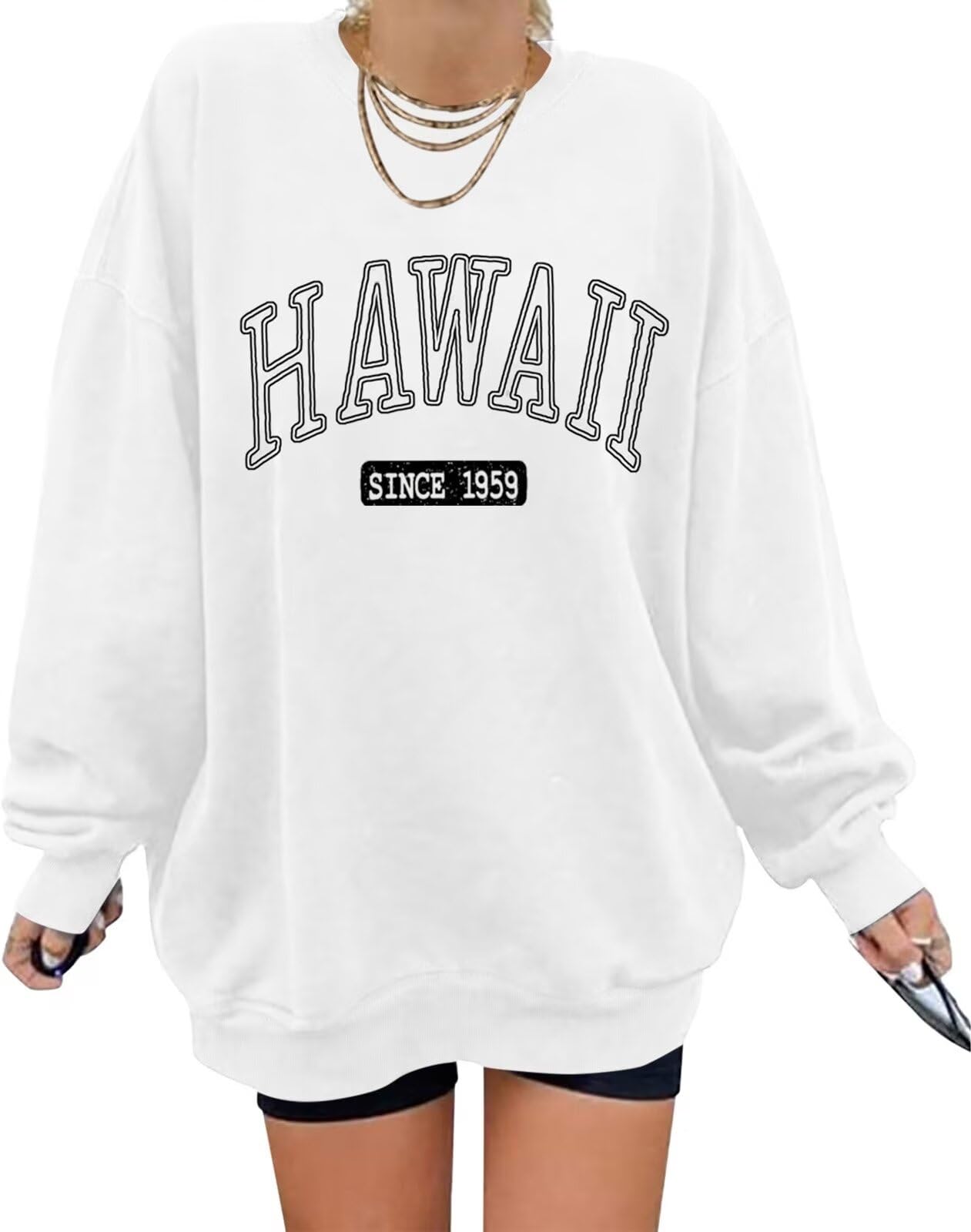 ORANDESIGNE Oversized Graphic Sweatshirt for Women Long Sleeve Crewneck Pullover Casual Fall Hoodie Tops 2025-63