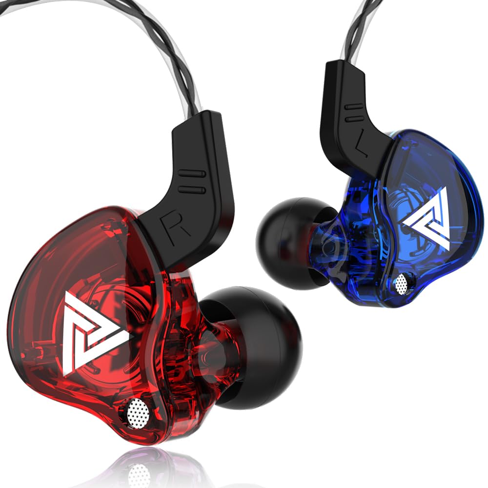 Gaming Earbuds with Mic,Universal 3.5mm HiFi Sport Headphones in Ear Earphone for Running with Microphone Headset Music Earbuds (with mic, Black)