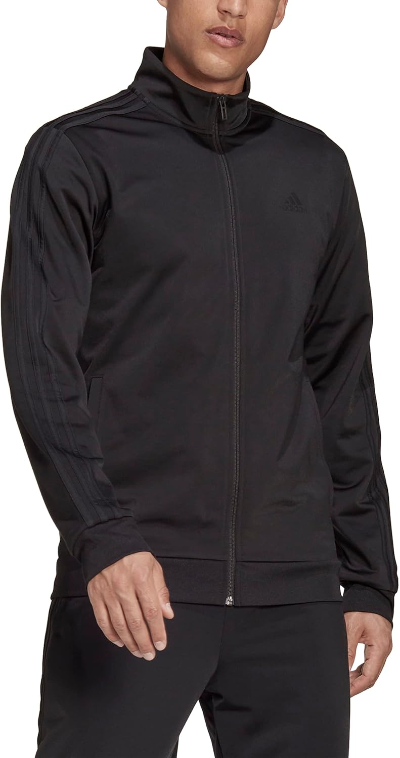 adidas Men's Essentials Warm-up 3-stripes Track Top-32