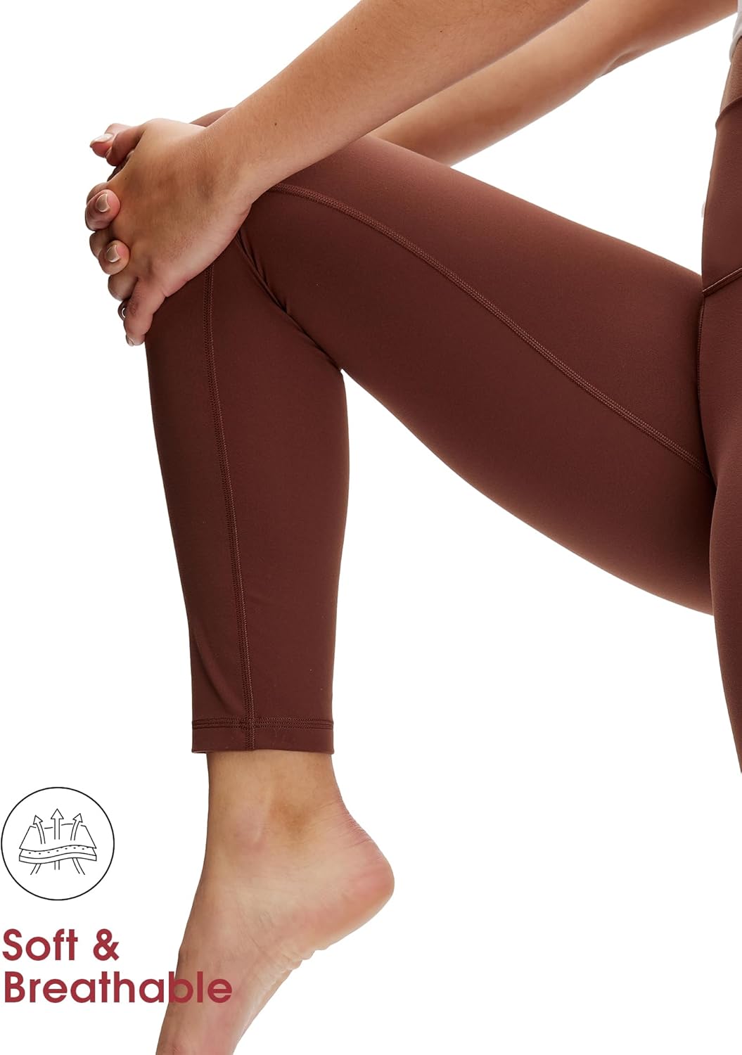 NANJI High Waisted Leggings with Pockets for Women - Buttery Soft, Stretch Yoga Pants, Squat Proof Casual Workout Leggings