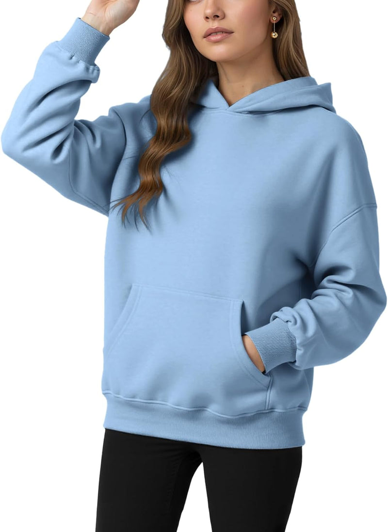 Womens Winter Fleece Hoodies Sweatshirts - Long Sleeve Pullover Sweaters With Pocket 2025 Fashion Outfits-43