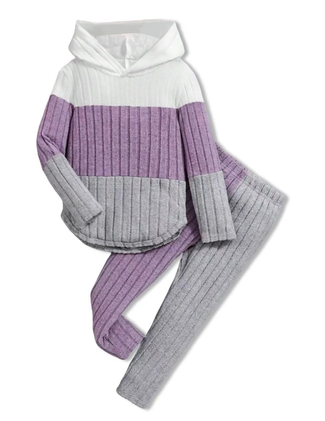 Girls Clothes Fall Girl Outfits 2Pcs Hoodie Pullover Sweatshirt+Pant+Leggings Winter Set for Size 4-8 Years Little Girls