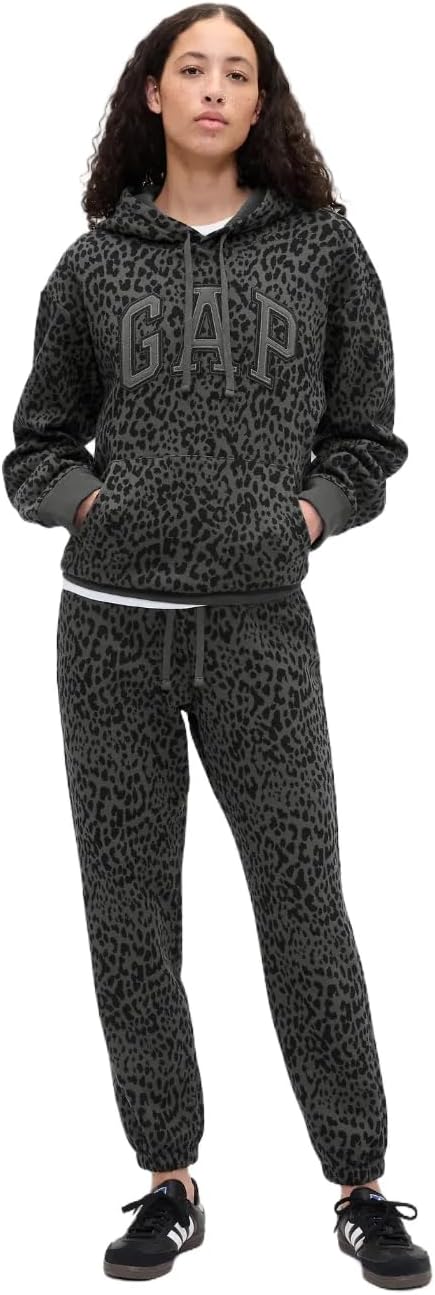 GAP Women's Logo Hoodie Hooded Pull-on Sweatshirt-92