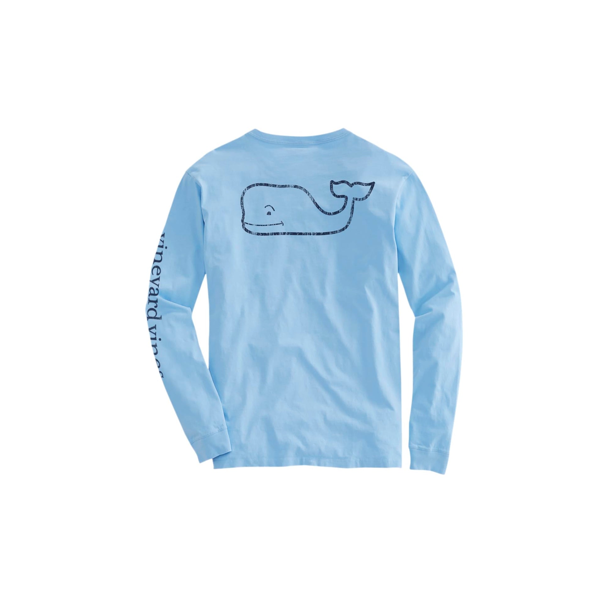 vineyard vines Boys Long Sleeve Vintage Whale Pocket T-Shirt