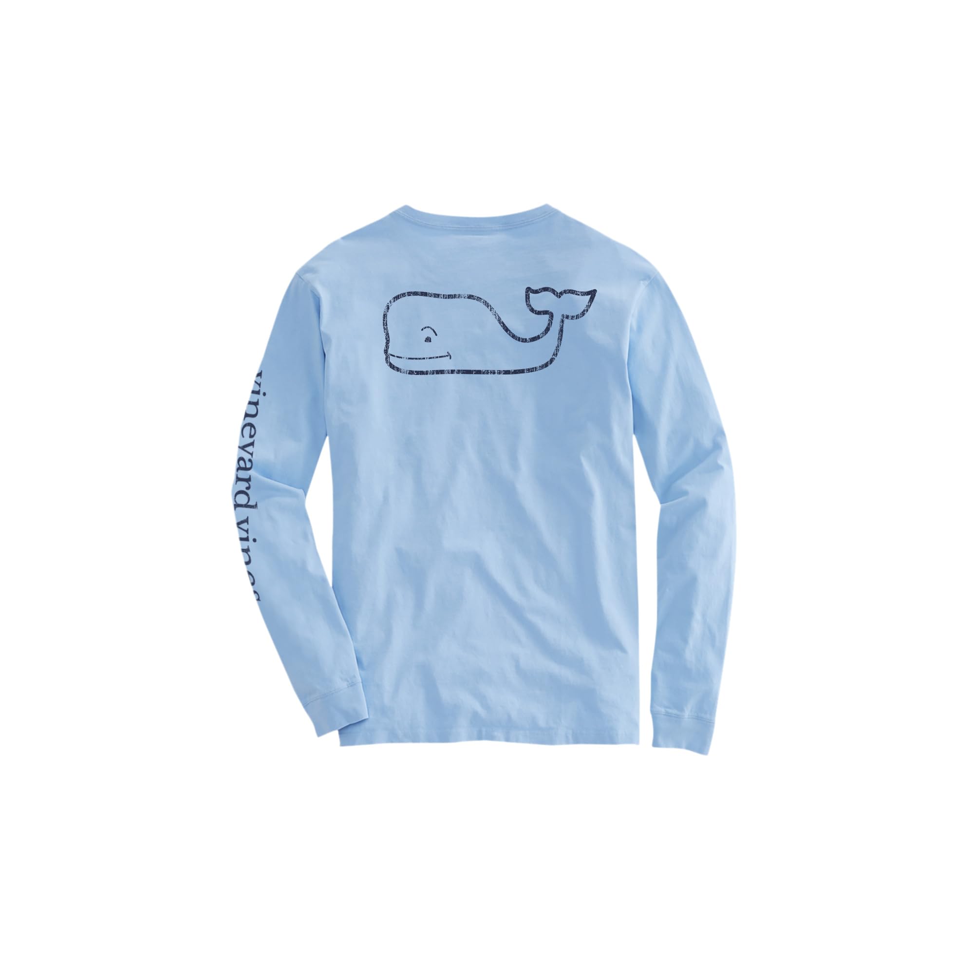 vineyard vines Boys Long Sleeve Vintage Whale Pocket T-Shirt