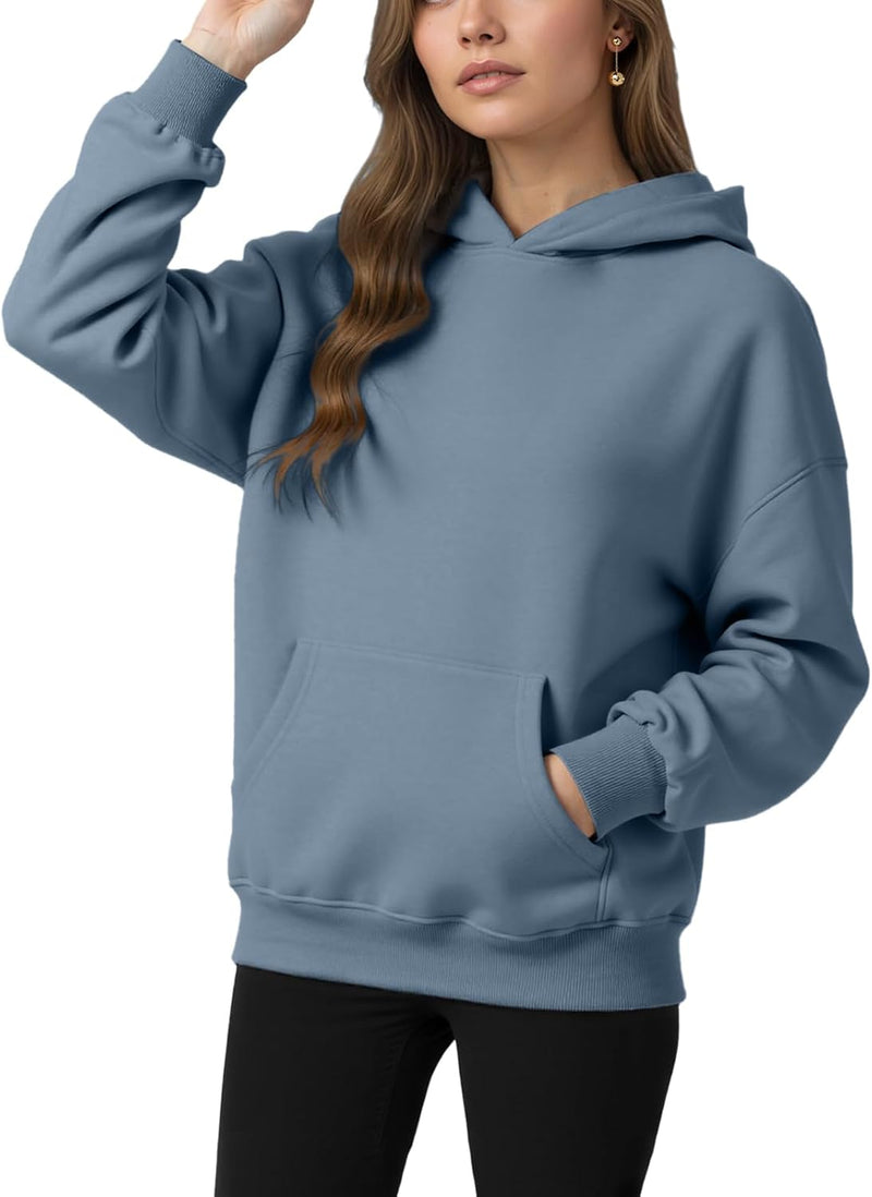 Womens Winter Fleece Hoodies Sweatshirts - Long Sleeve Pullover Sweaters With Pocket 2025 Fashion Outfits-25