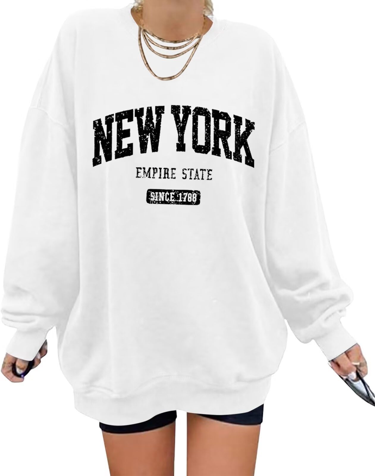 ORANDESIGNE Oversized Graphic Sweatshirt for Women Long Sleeve Crewneck Pullover Casual Fall Hoodie Tops 2025-87
