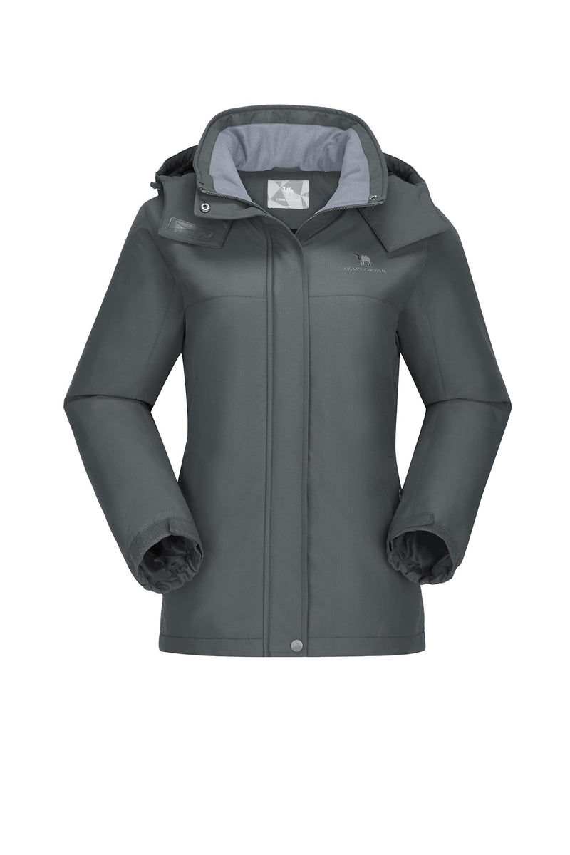 CAMEL CROWN Women's Ski Jacket Winter Snow Coat Warm Fleece Mountain Waterproof Female Jacket Snowboarding jackets-44