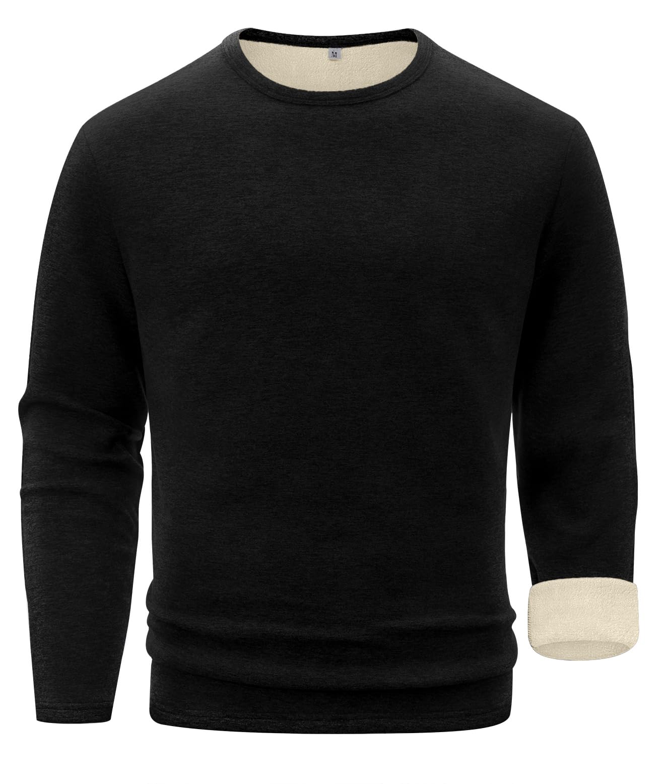 Sailwind Mens Wool Base Layer Long Sleeve Undershirts Crewneck Thermal Shirt-18