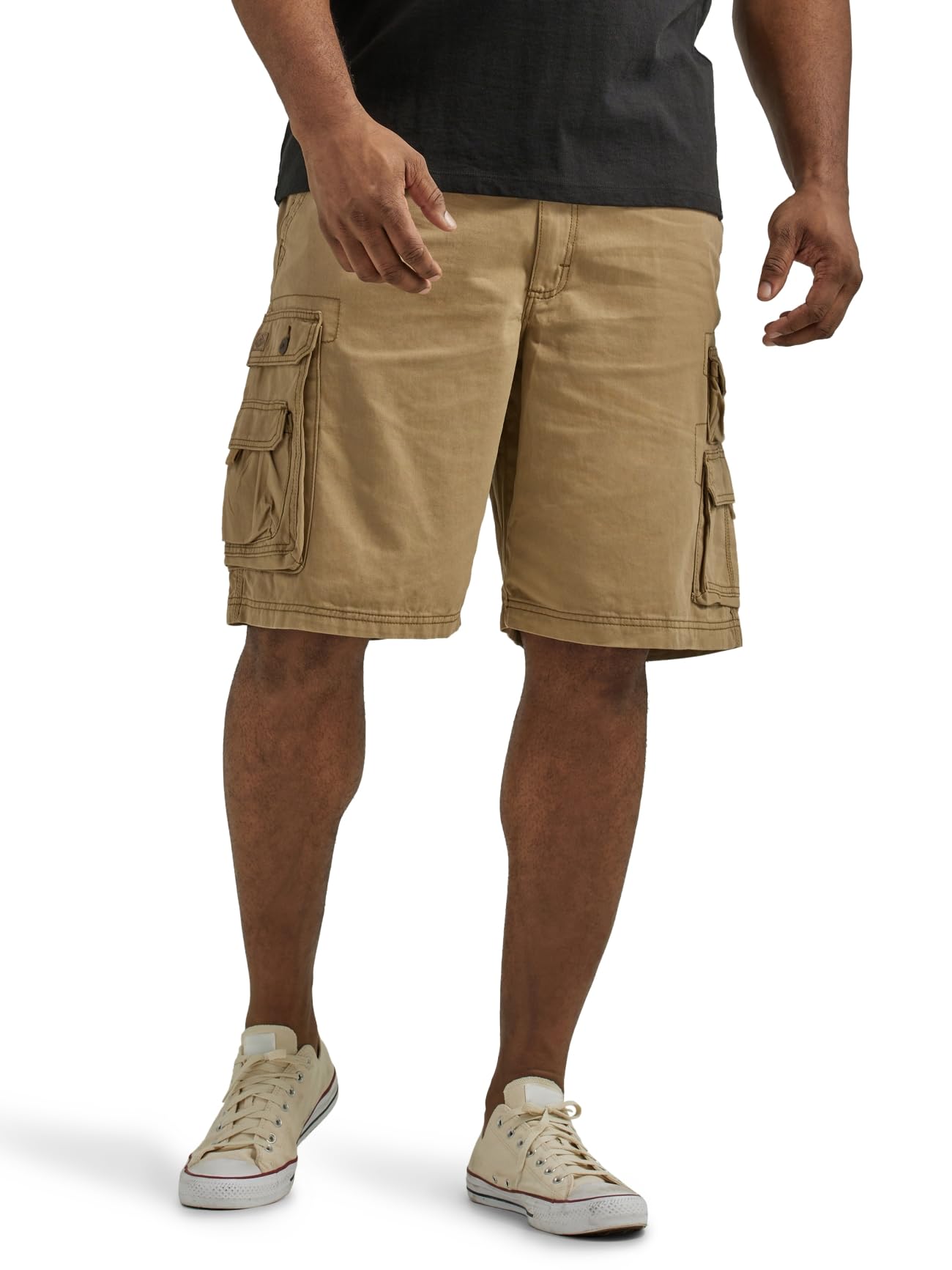 Lee Men's Big and Tall New Belted Wyoming Cargo Short