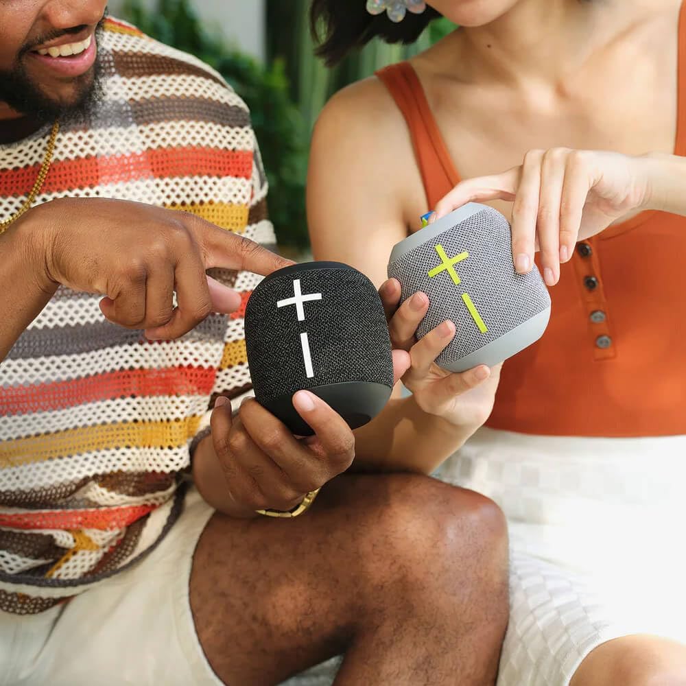 Ultimate Ears WONDERBOOM 4 Portable Waterproof Bluetooth Speaker with Big Bass and 360-Degree Sound, Dustproof Floating Speaker with 131ft (40m) Range- Black