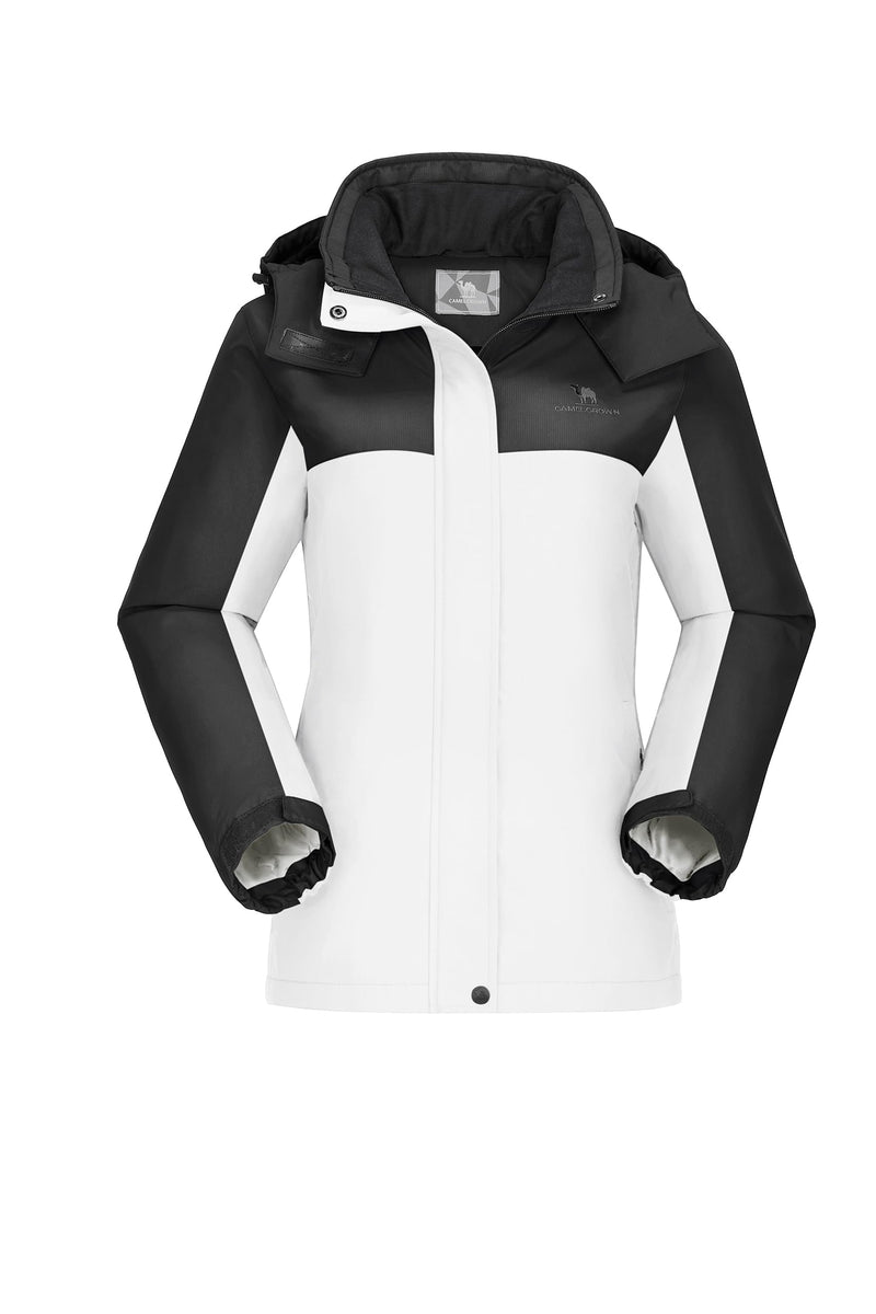 CAMEL CROWN Women's Ski Jacket Winter Snow Coat Warm Fleece Mountain Waterproof Female Jacket Snowboarding jackets-46