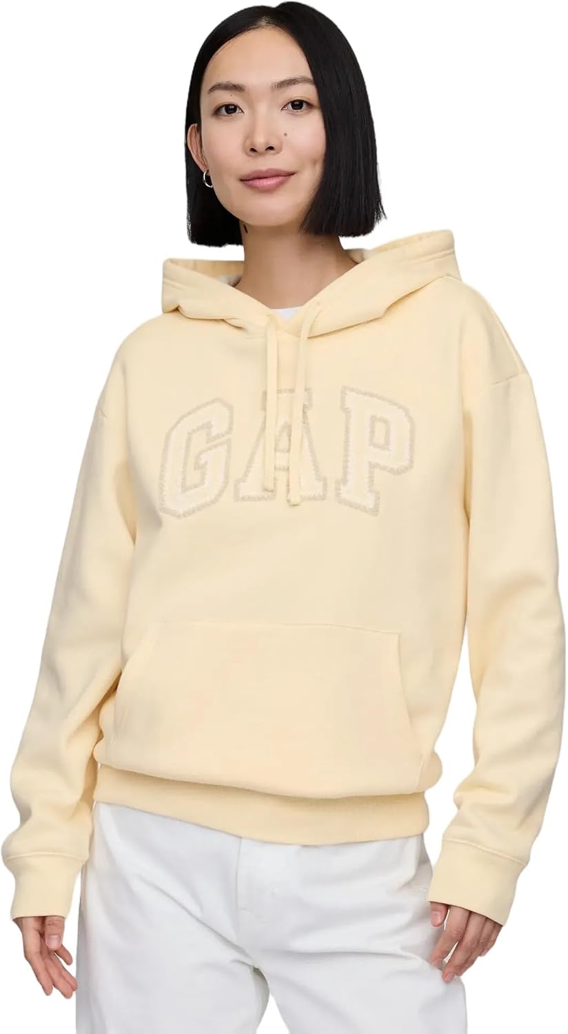 GAP womens Logo Hoodie Hooded Full Zip Sweatshirt-60