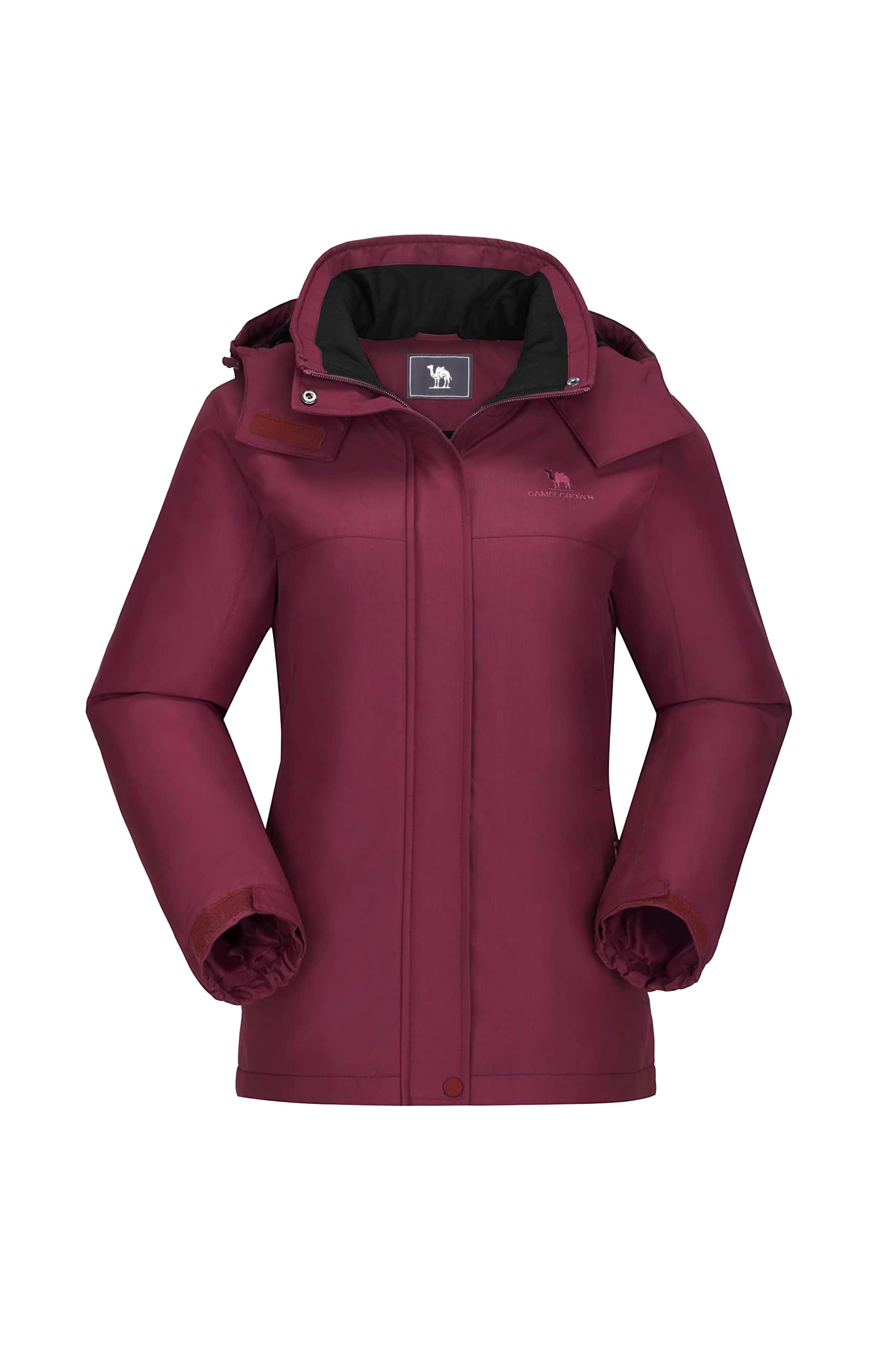 CAMEL CROWN Women's Ski Jacket Winter Snow Coat Warm Fleece Mountain Waterproof Female Jacket Snowboarding jackets-53