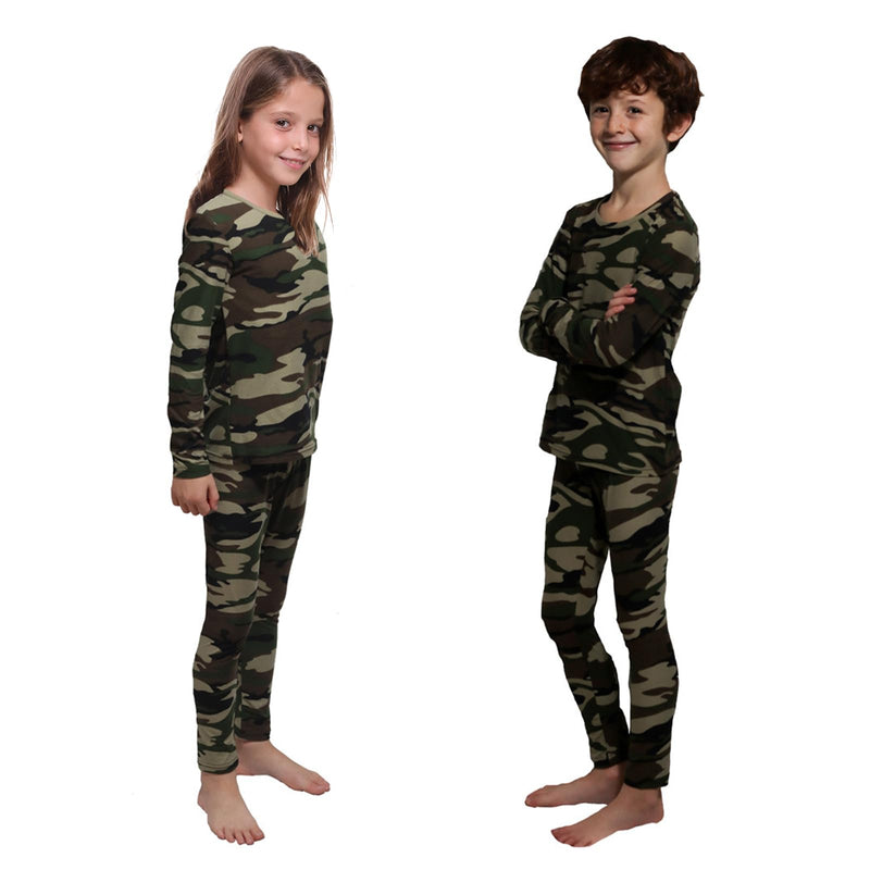Ultra Dry Thermal Underwear For Kids Long Johns Fleece Lined Leggings And Shirt Boy And Girl Unisex Underwear Base Layer