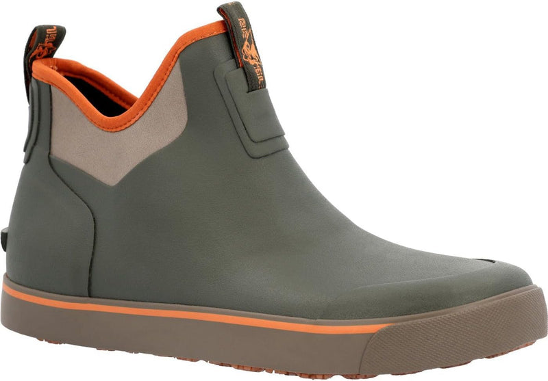 ROCKY Dry-Strike Waterproof Green & Orange Deck Boot